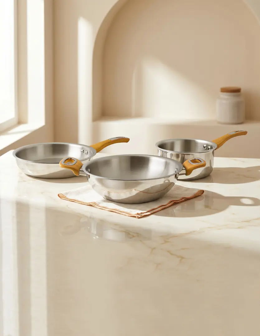Why does food stick to stainless steel pans?