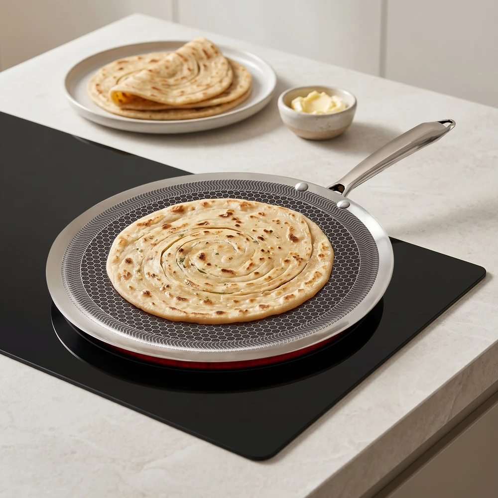 Triply Honeycomb Roti Tawa | 28 cm - Image 1