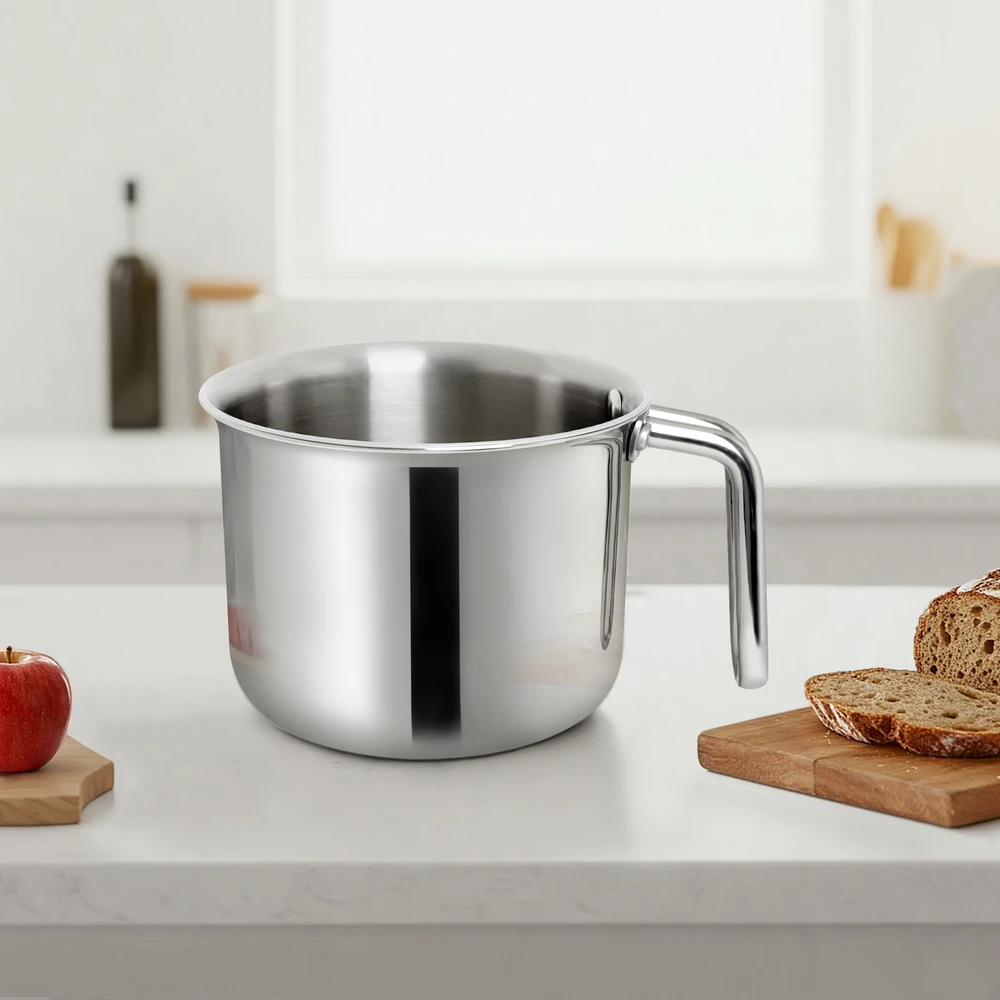 Triply Stainless Steel Milk Warmer - Image 4