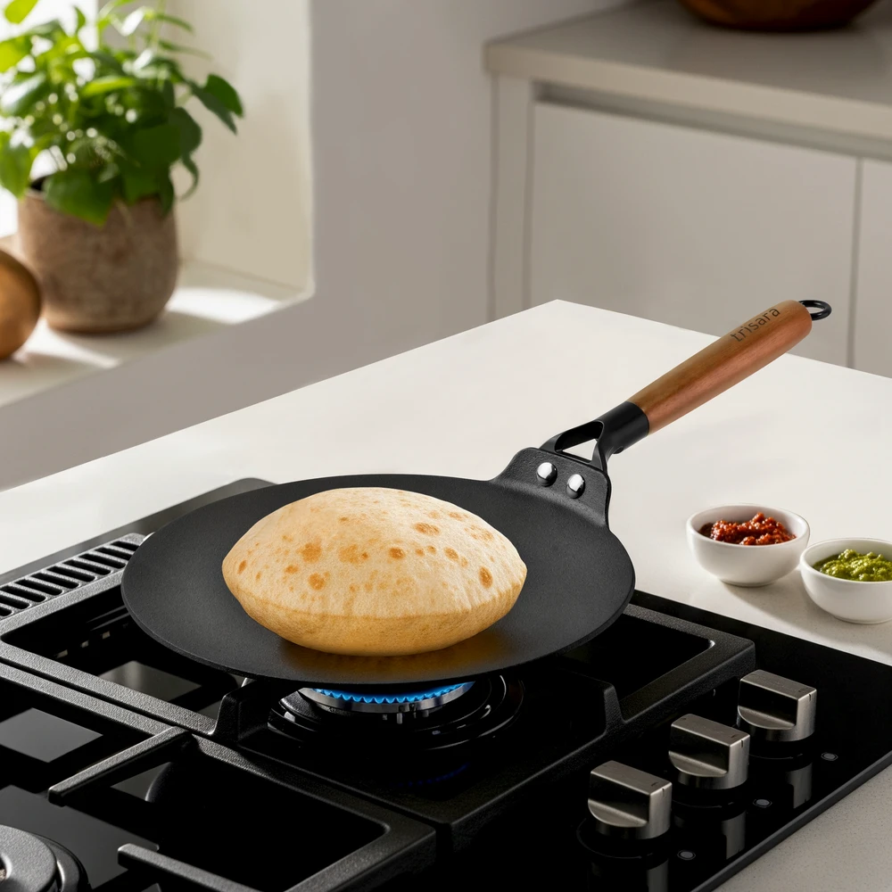 Heritage Cast Iron Roti Tawa | 24 cm - Image 1