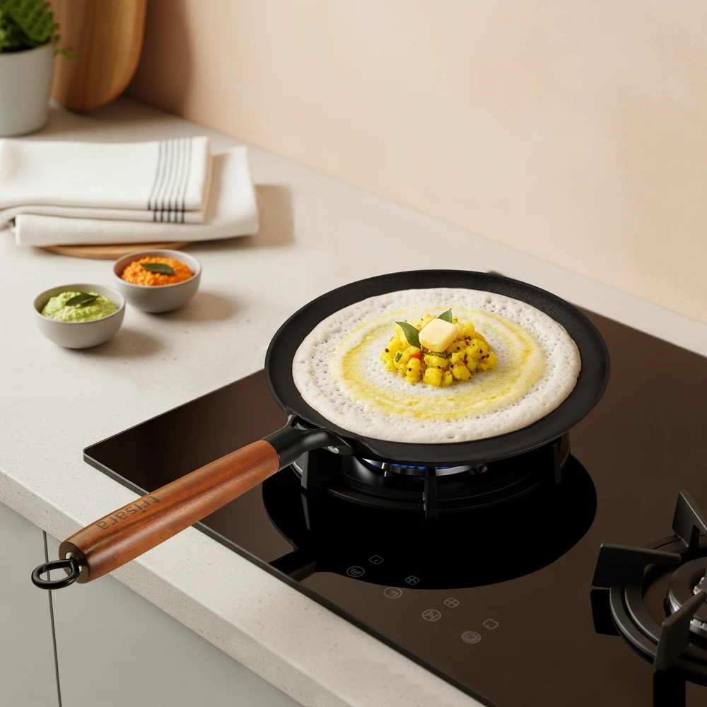 Heritage Cast Iron Dosa Tawa | 26 cm - Image 3
