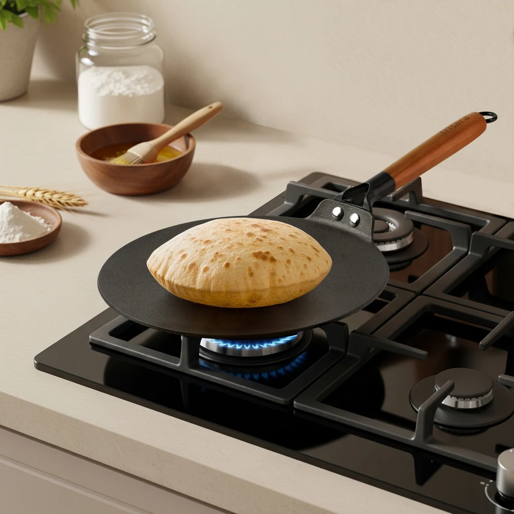 Heritage Cast Iron Roti Tawa | 28 cm - Image 1