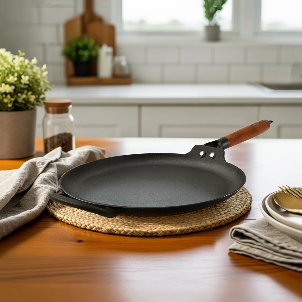 Heritage Cast Iron Dosa Tawa | 30 cm - Image 1